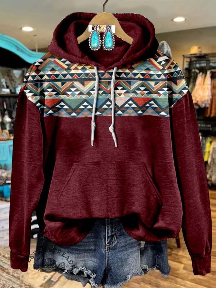 Aztac Casual Hoodie Sweatshirt