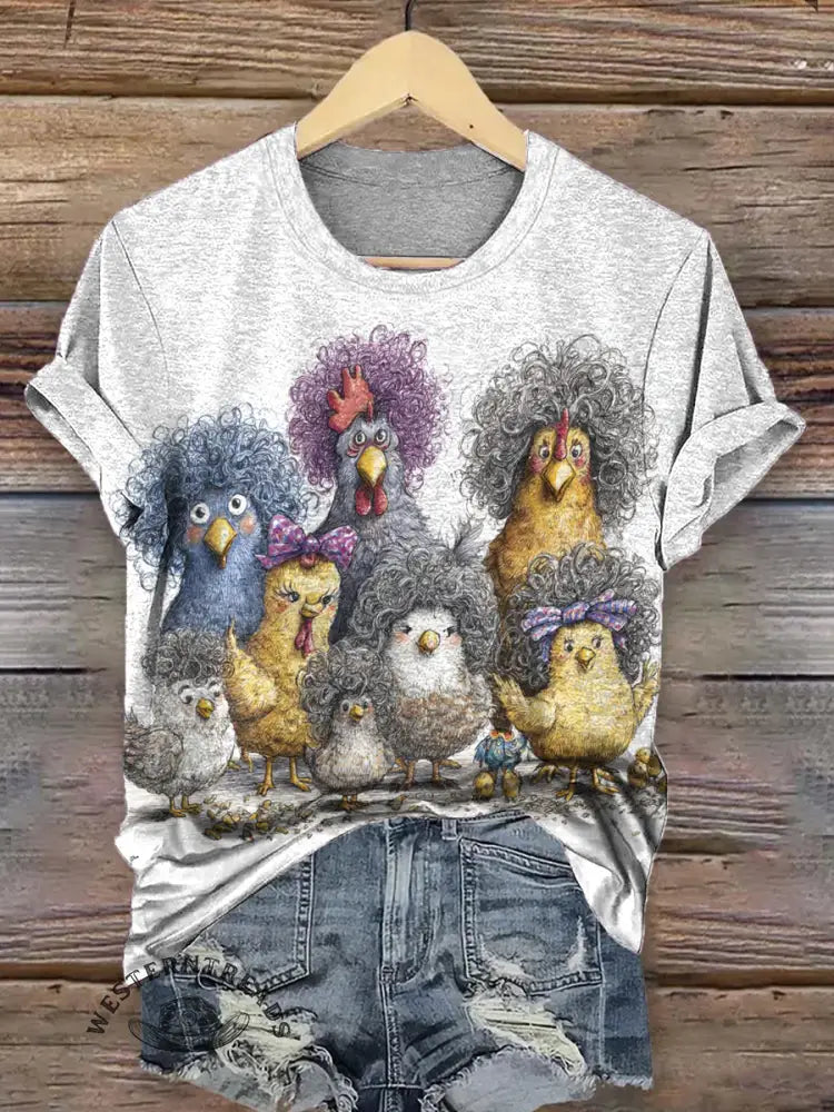 Funny Chicken T-shirt
