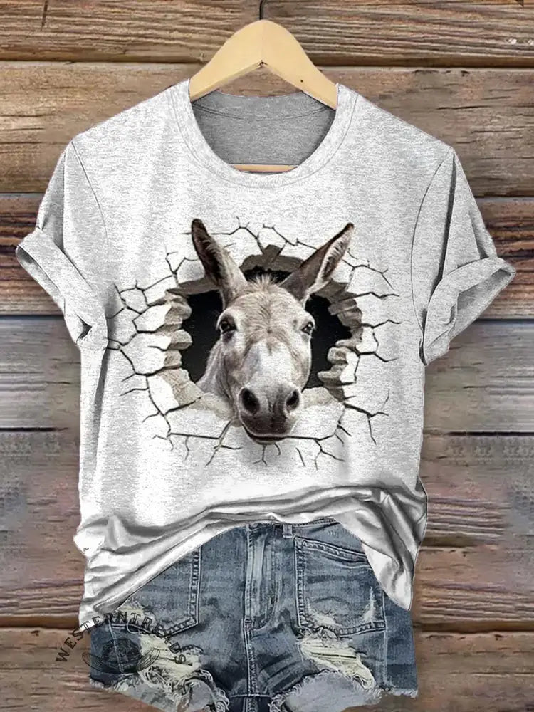 Funny Donkey T-shirt