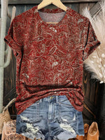 Paisley Print T-shirt