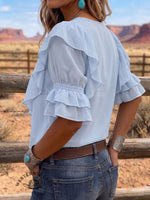 Vintage Art Comfortable Summer Fabrics Casual Shirt