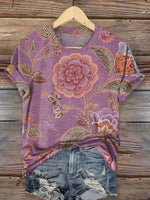 Vintage Art Print T-shirt