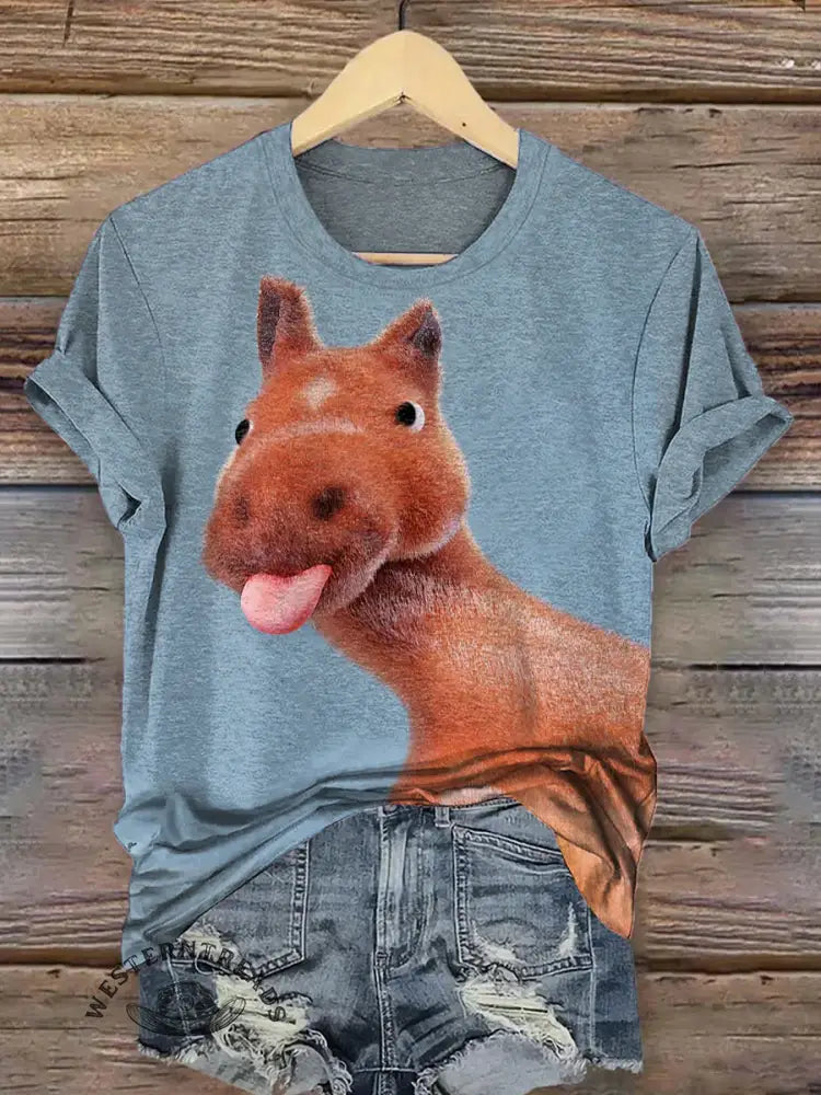 Funny Horse T-shirt