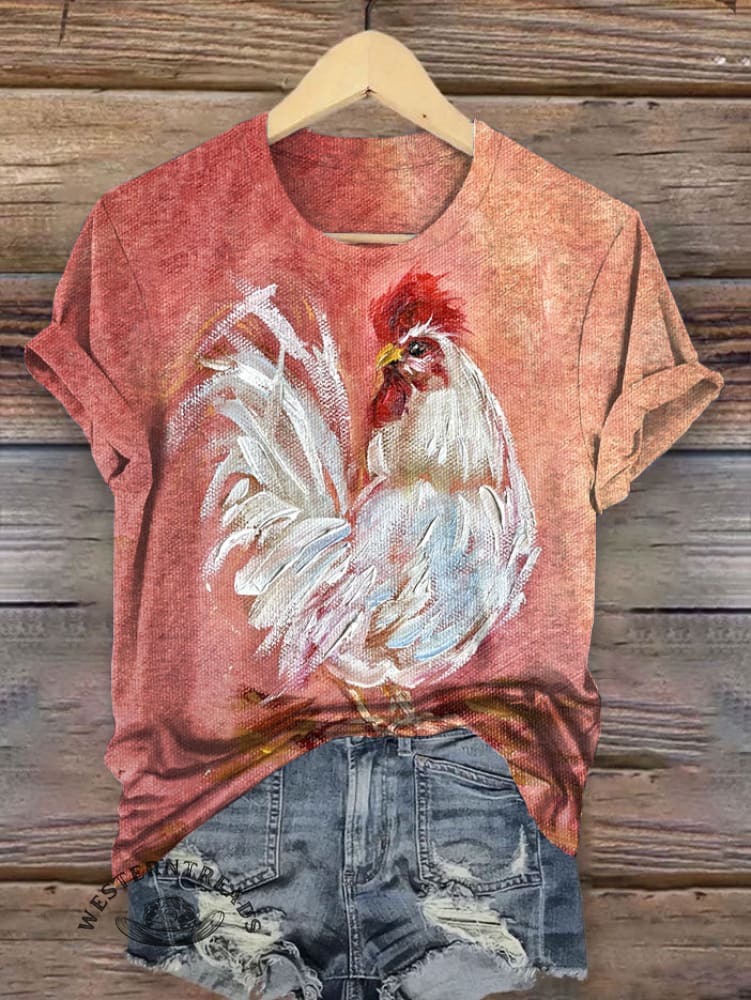 Vintage Art Print T-shirt