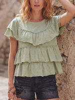 Women's Short Sleeved Summer Top