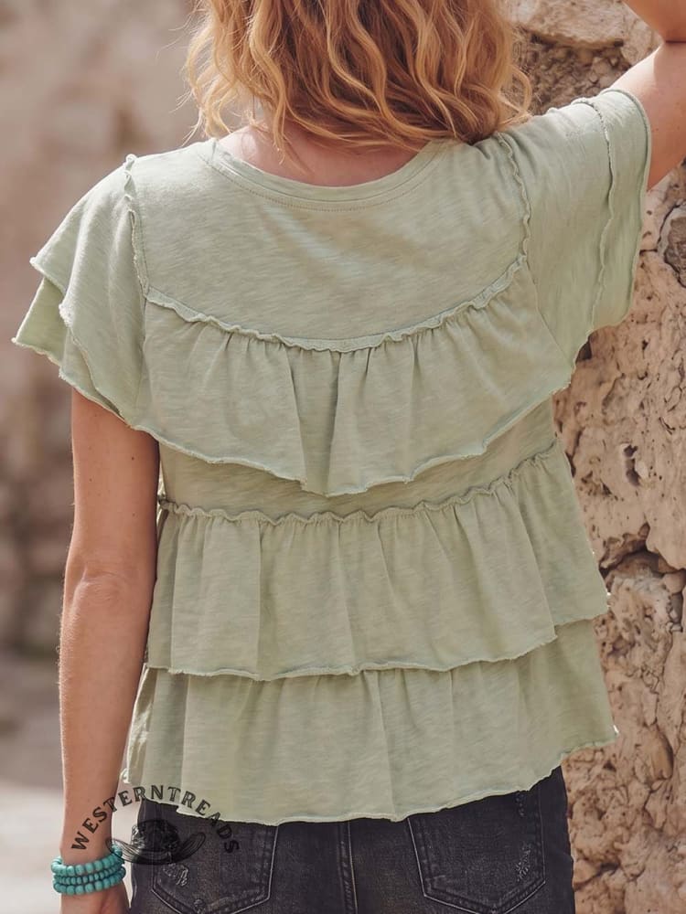 Women's Short Sleeved Summer Top