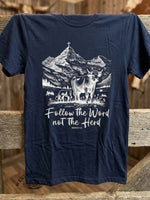 Western Christian Follow The Word Not The Herd Shirt