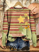 Vintage Art Print Sweatshirt