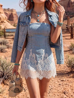Women's Vintage Lace Dress