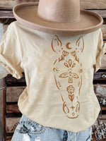 Horse Art Print T-shirt