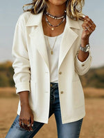 Women's Casual Lapel Jacket