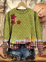 Vintage Art Print Sweatshirt