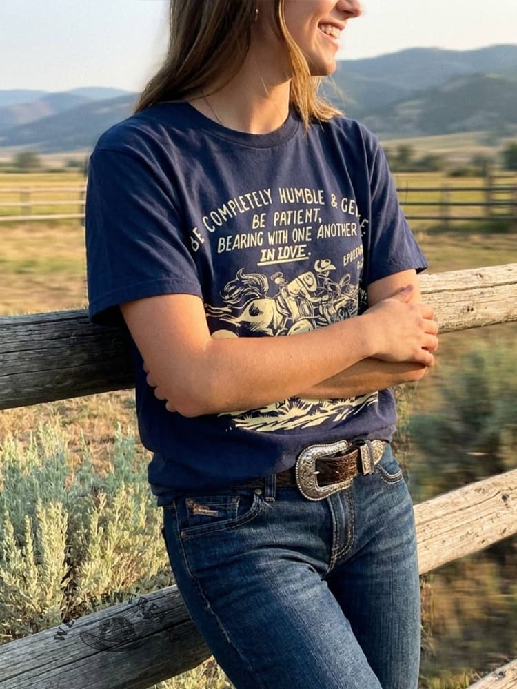 Western Christian Graphic Tee, Boho Christian Shirts