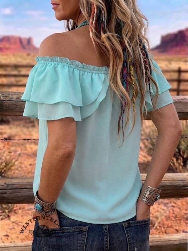Women's Short Sleeved Summer Top
