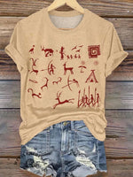 Cave Art Print T-shirt