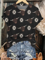 Cattle Print T-shirt