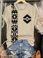 Aztec Print T-shirt