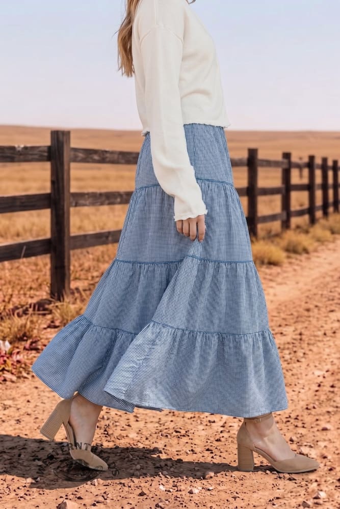 Women's Solid Color Skirt