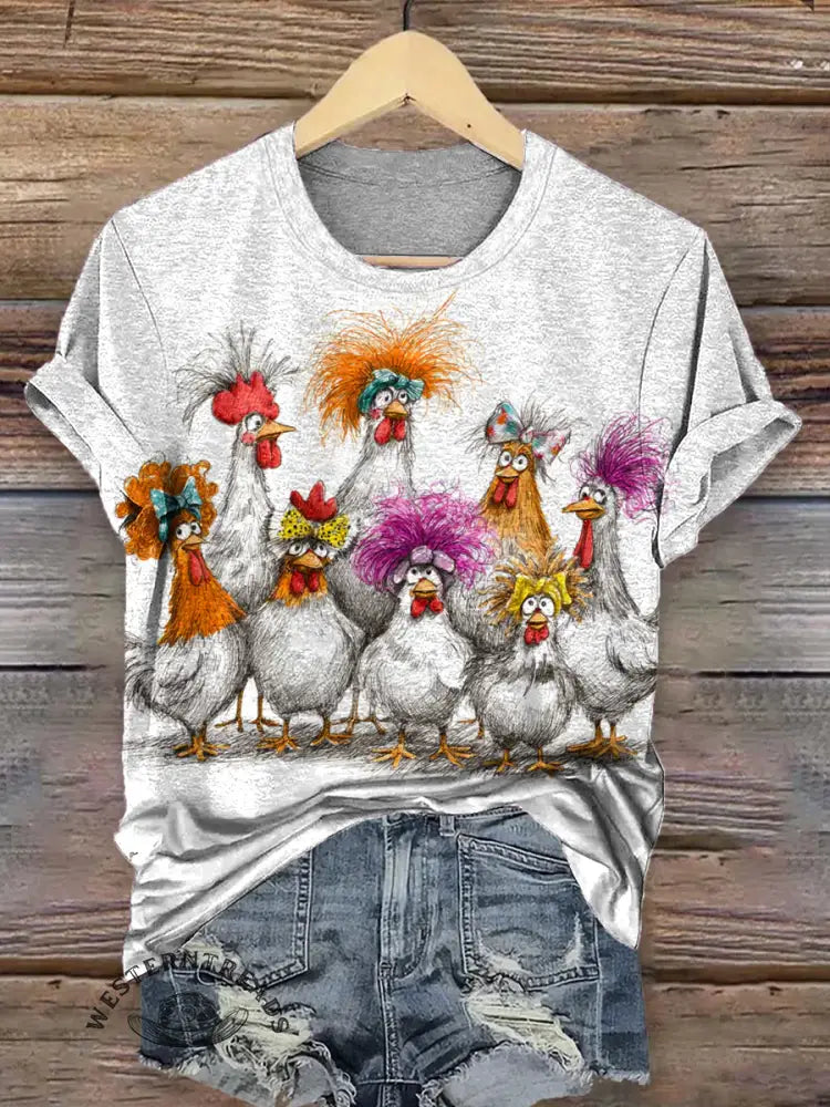 Funny Chicken T-shirt