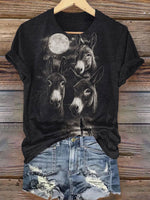 Donkey Print T-shirt