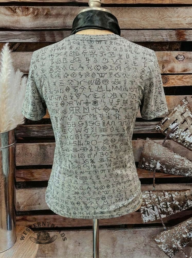 Cow Brand Print T-shirt