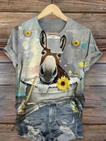 Bathroom Donkey T-shirt