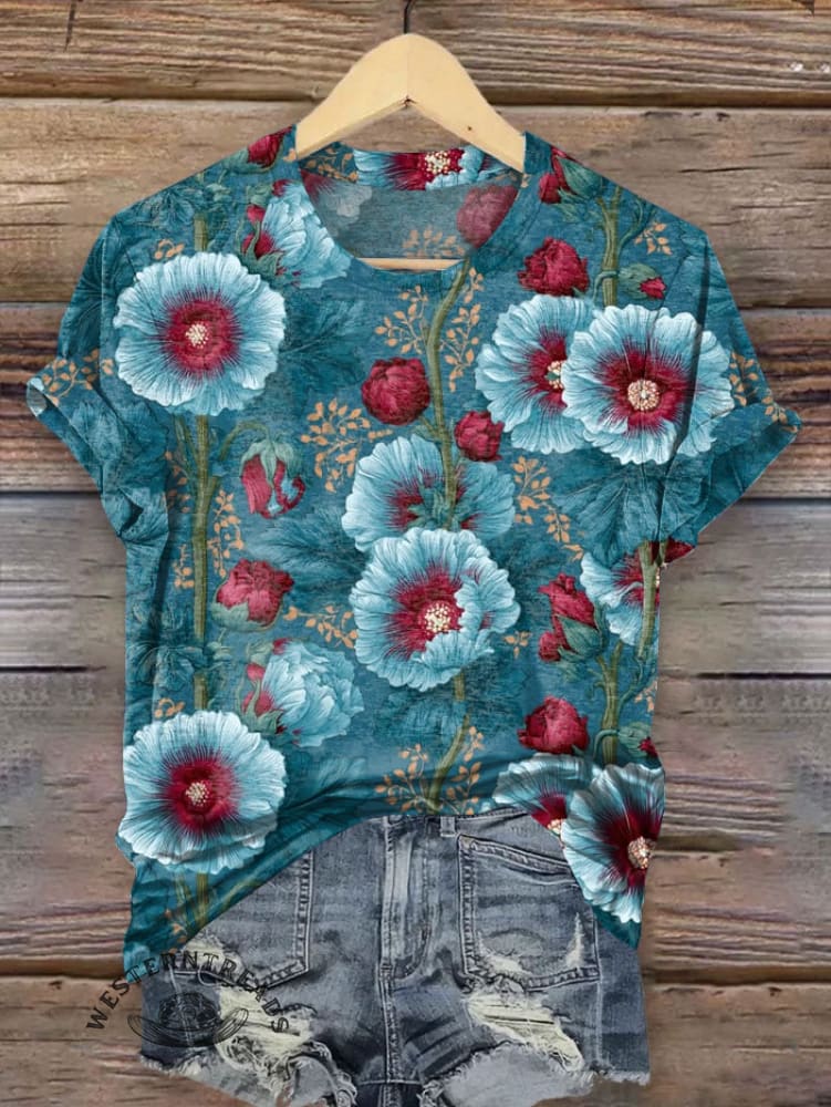 Vintage Art Print T-shirt
