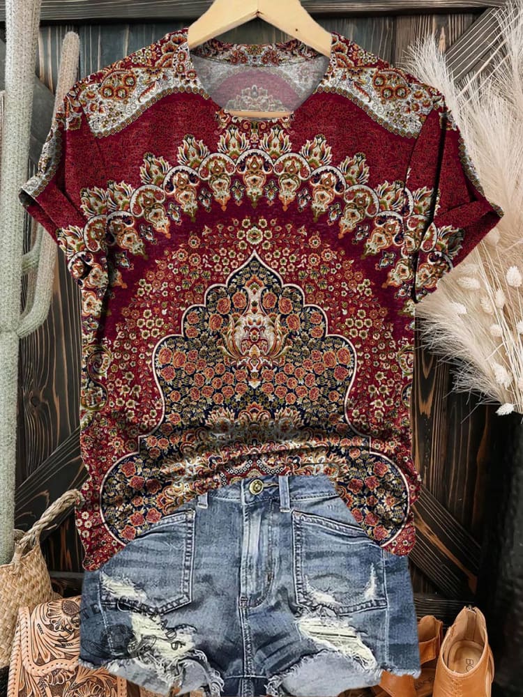 Vintage Print T-shirt