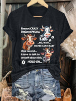 Cow Print T-shirt