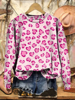 Vintage Heart Art Print Sweatshirt