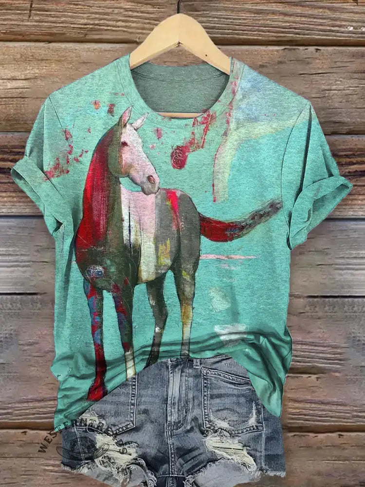 Retro Horse T-shirt