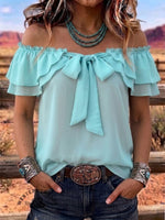 Women's Short Sleeved Summer Top