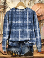 Vintage Art Print Sweatshirt