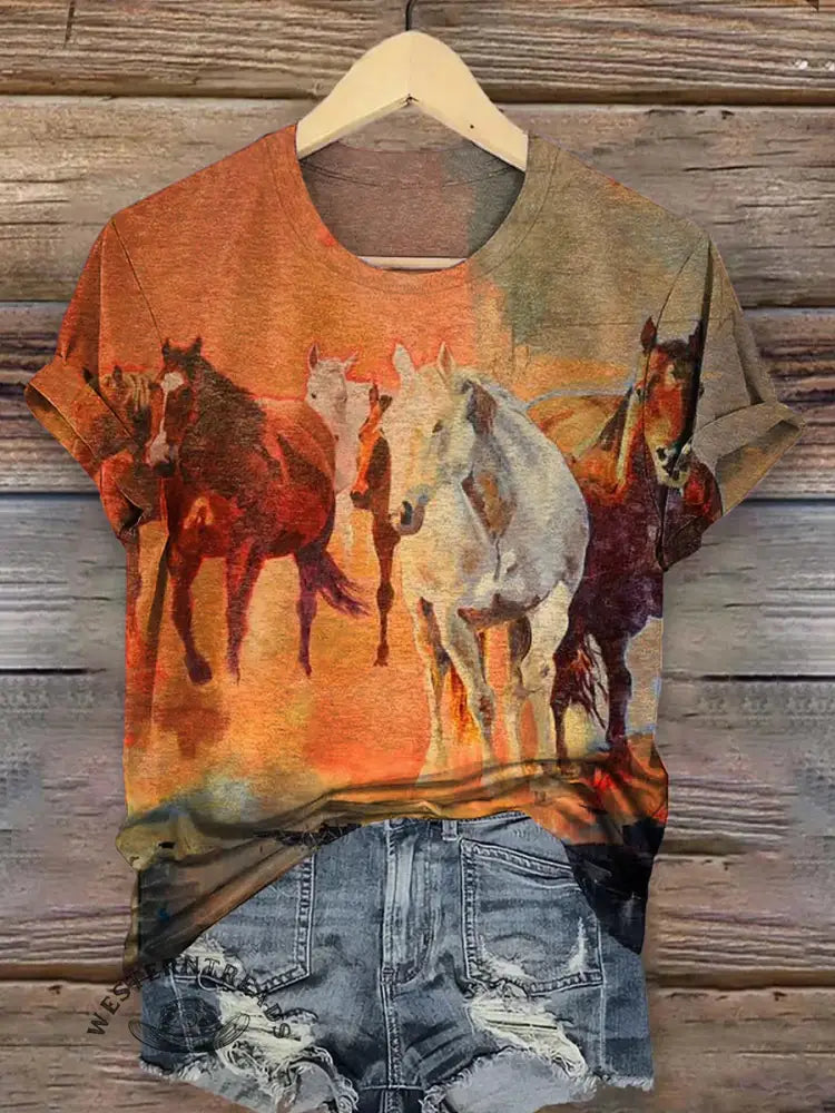 Retro Horse T-shirt