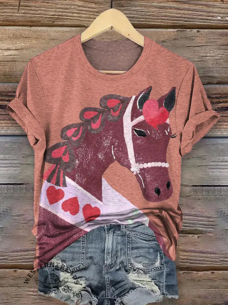 Heart Horse T-shirt