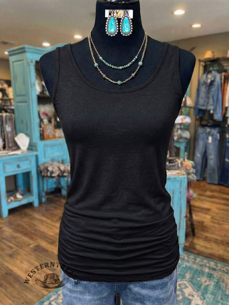 Vintage Western Art Soft Casual Tank