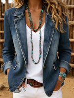 Women's Casual Denim Jacket