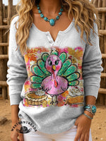 Funny Chicken Casual Cotton Sweatshirt