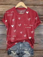 Vintage Valentine's Day Art Print T-shirt