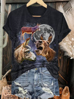 Donkey Print T-shirt