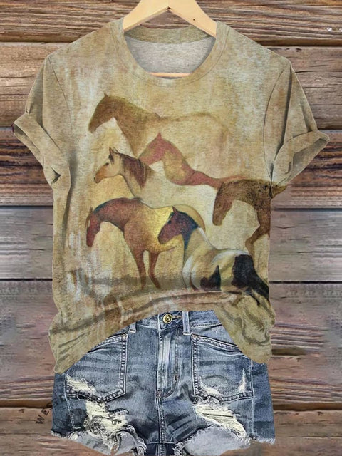 Classic Horse Art T-shirt