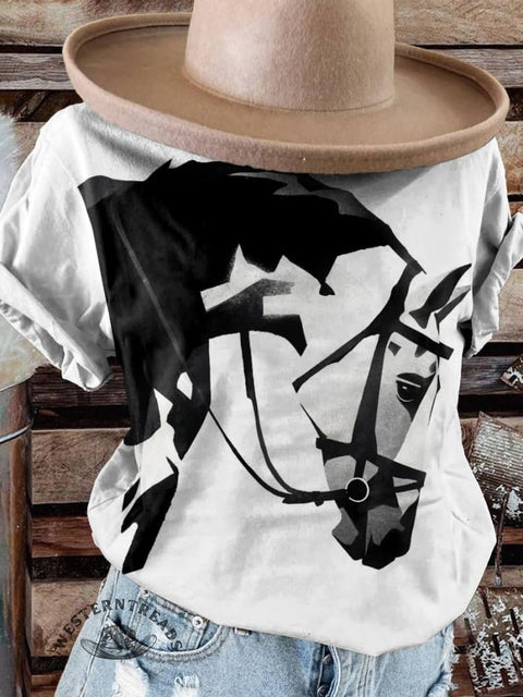 Horse Art T-shirt