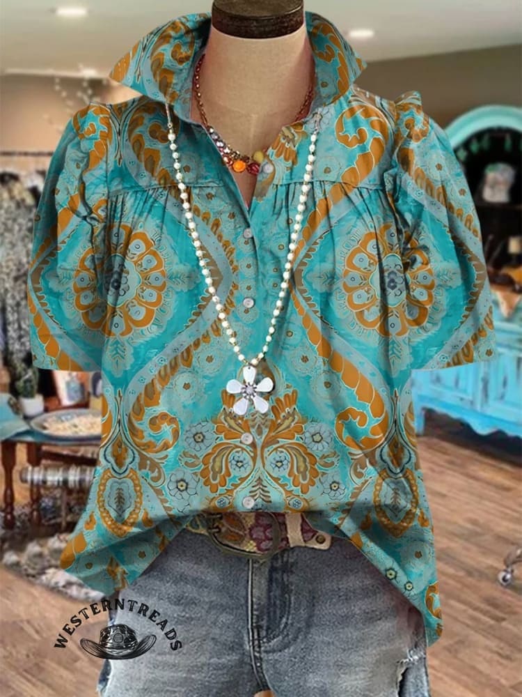 🔥Hot Sale🔥Classic Western Printed Sweatshirt