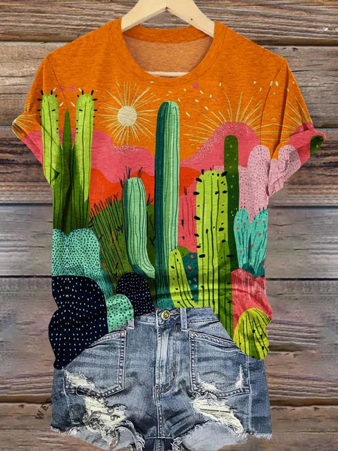 Cactus Art T-shirt