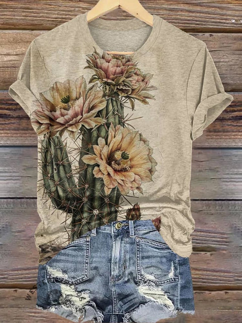 Cactus Art T-shirt