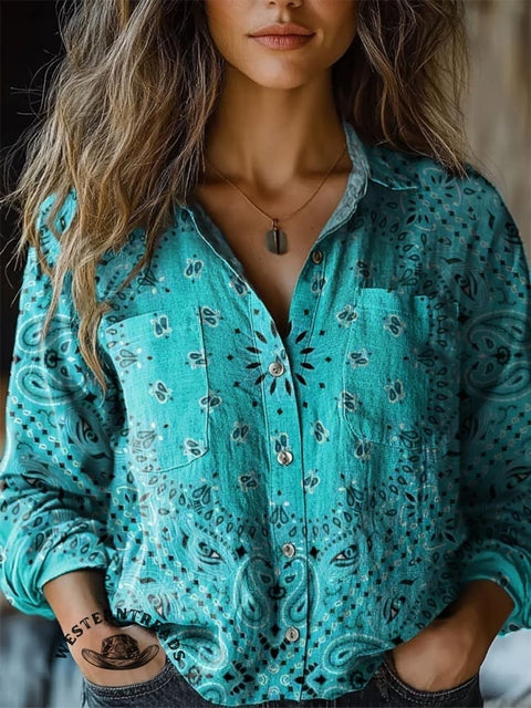 Bohemian Mandala Print T-Shirt