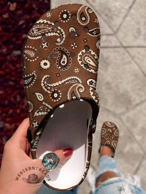 Bohemian Print Casual Slippers