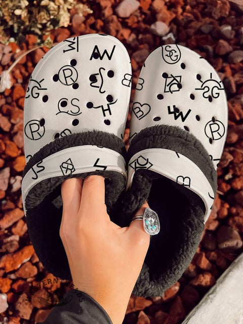 Cattle Brands Clogs