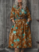 Women's Floral Print Dress