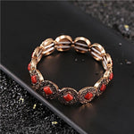 Turquoise vintage ethnic style light-weight bracelet